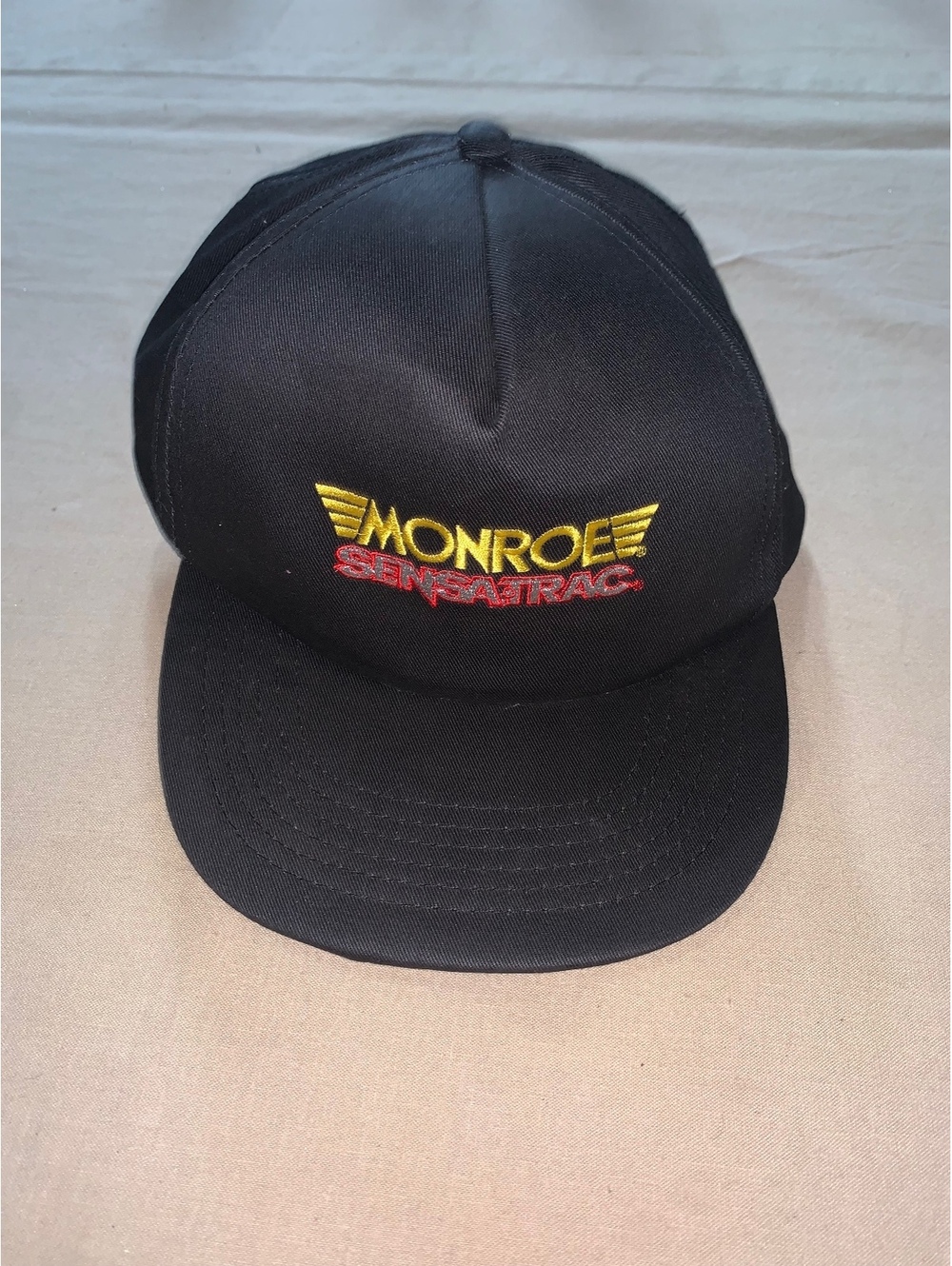 Black Monroe Shocks snapback cap